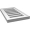 Ekena Millwork Vertical Surface Mount PVC Gable Vent: Functional, w/ 2"W x 1-1/2"P Brickmould Frame, 12"W x 20"H GVPVE12X2002SF - alternate 5